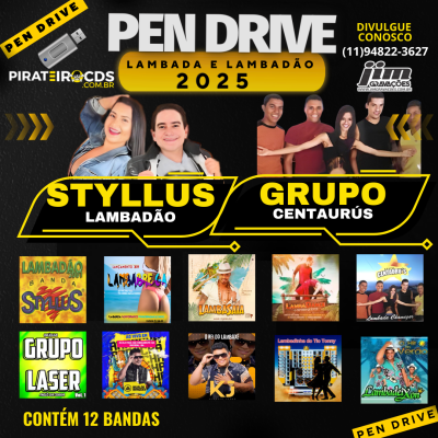 Pendrive Lambada e Lambadão 2025 Link Concertado